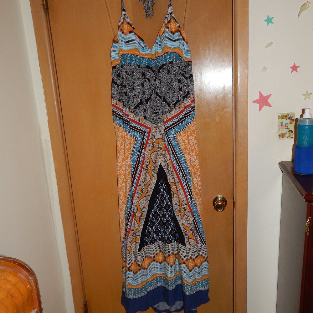 APT 9 Halter Sun Maxi Dress